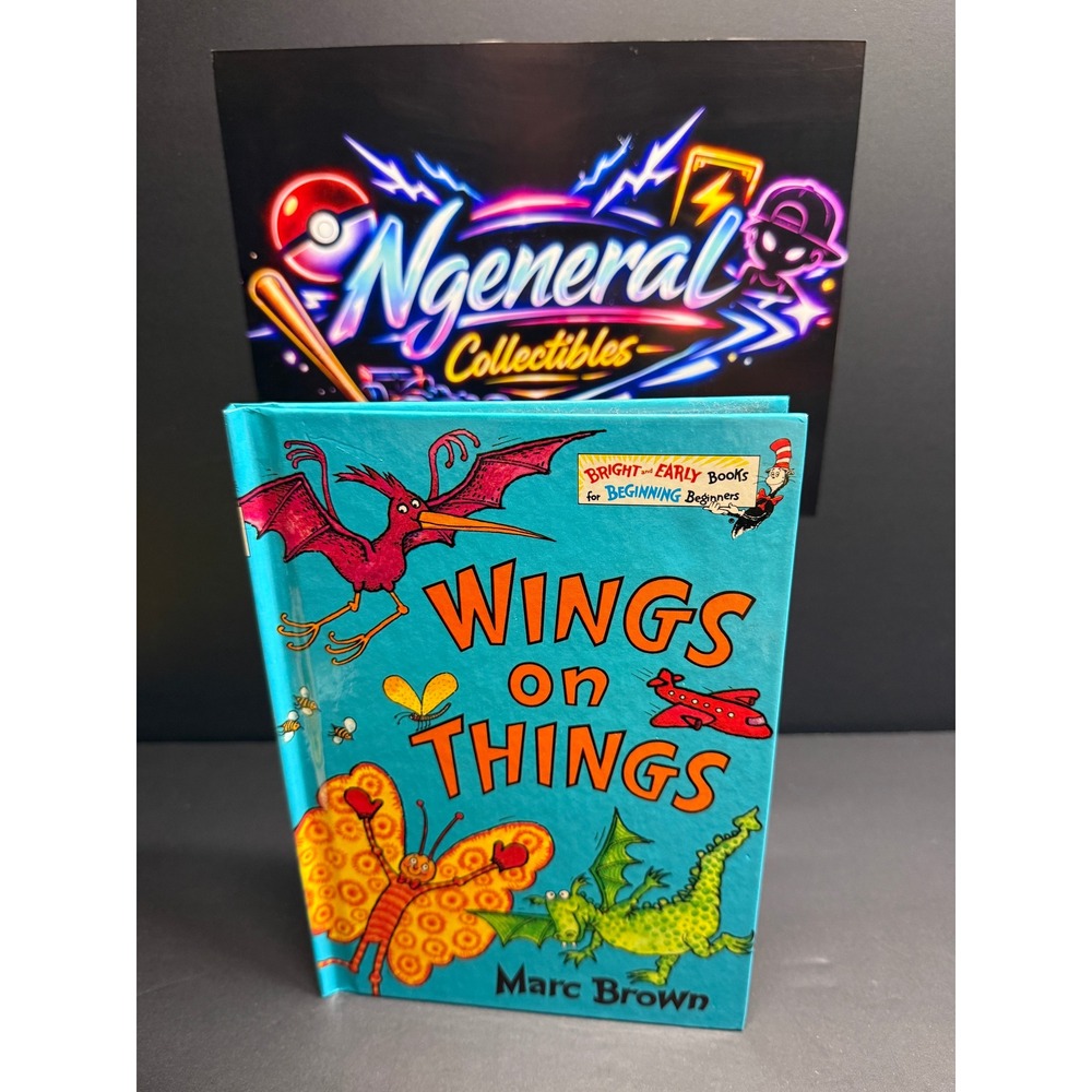 Wings on Things Marc Brown Bright and Early Books Hardcover 1982 0-394-85130-7